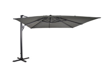 Taurus slnečník 3x4 m sivý