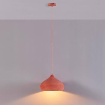 Terakotová závesná lampa Fiona