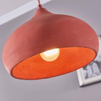Terakotová závesná lampa Fiona