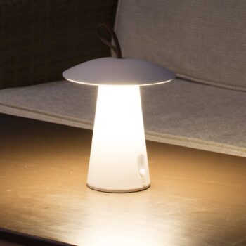 Terasová LED lampa Task, mobilná, stmievateľná