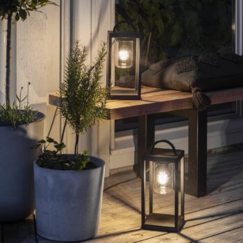 Terasové svietidlo Bologna Mini, výška 33 cm