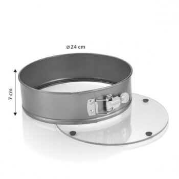 Tescoma Forma na tortu rozkladacia DELÍCIA so skleneným dnom, 24 cm, 24 cm