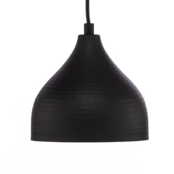 Tetovanie 2396 závesné svetlo, Ø18cm, čierna/zlatá