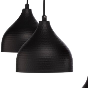 Tetovanie 6221 závesné svetlo 7-light black/gold