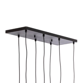 Tetovanie 6221 závesné svetlo 7-light black/gold