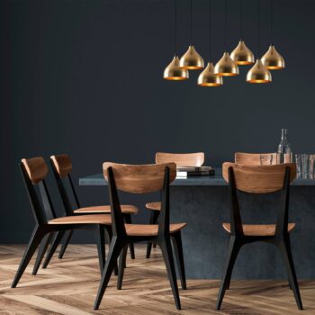 Tetovanie závesné svetlo 6222 7-light gold