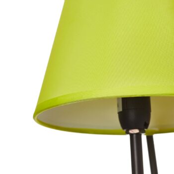 Textilná stojaca lampa Colori 5-plameňová pestrá