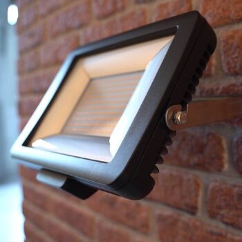 Theben LED vonkajší reflektor theLeda B100L W, čierny, 3000K