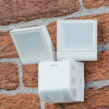 Theben LED vonkajšie nástenné svietidlo theLeda S17-100, biele, senzor