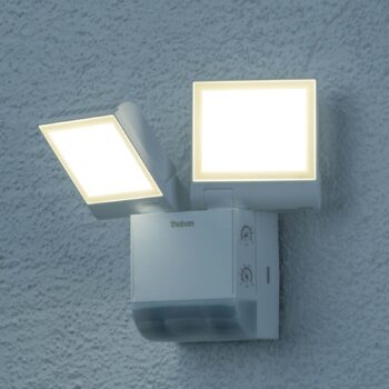 Theben LED vonkajšie nástenné svietidlo theLeda S17-100, biele, senzor