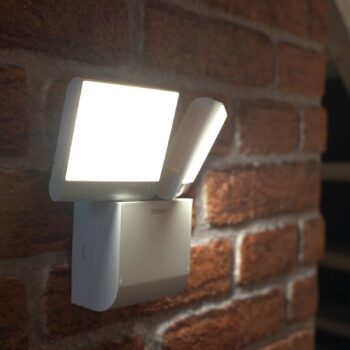 Theben LED vonkajšie nástenné svietidlo theLeda S17-100L, biele, 2 svetlá.