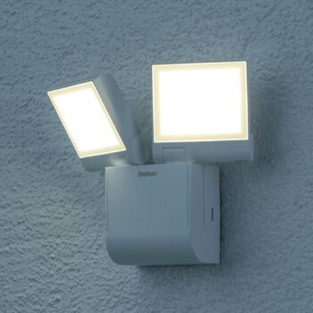 Theben LED vonkajšie nástenné svietidlo theLeda S17-100L, biele, 2 svetlá.