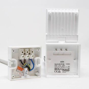 Theben LED vonkajšie nástenné svietidlo theLeda S8-100, biele, senzor