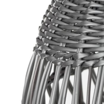 Tienidlo Knute, bez objímky, Ø 30 cm, sivé