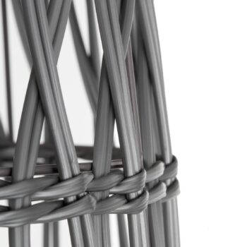 Tienidlo Knute, bez objímky, Ø 30 cm, sivé