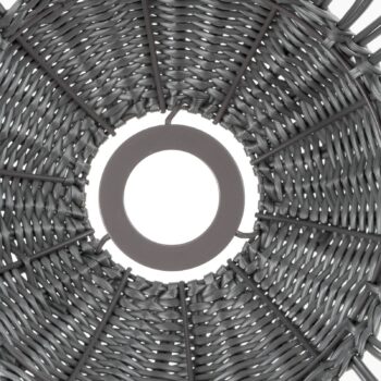 Tienidlo Knute, bez objímky, Ø 30 cm, sivé