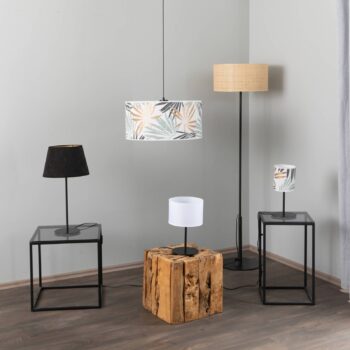 Tienidlo na lampu Abba E27 Ø40/výška 20cm, ratan