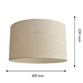 Tienidlo na lampu Alba, Ø 40 cm, E27, ecru