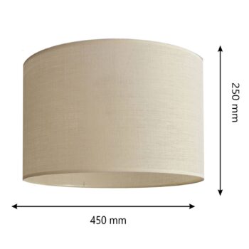 Tienidlo na lampu Alba, Ø 45 cm, E27, ecru