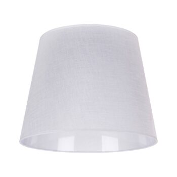 Tienidlo na lampu Classic L pre stojacie lampy, biela/číra