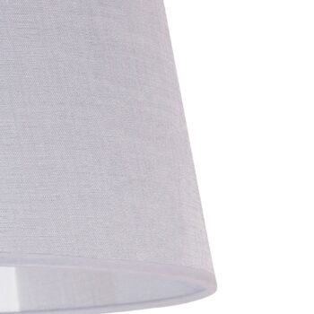 Tienidlo na lampu Classic L pre stojacie lampy, biela/číra