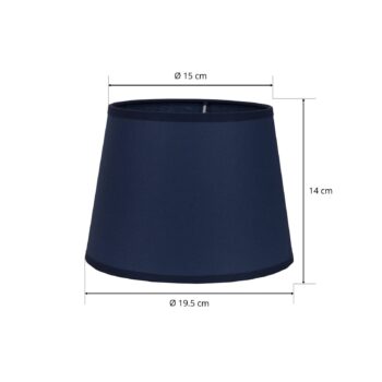 Tienidlo na lampu Classic S, tmavomodré