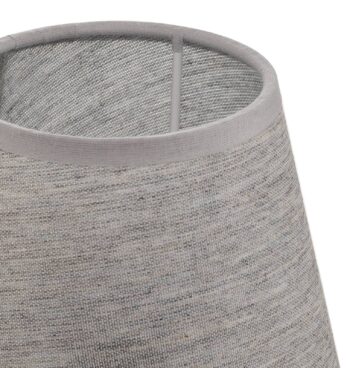 Tienidlo na lampu Cone AB, Ø 15 cm, sivá