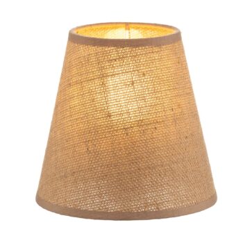 Tienidlo na lampu Cone AB, Ø 15 cm, svetlohnedá