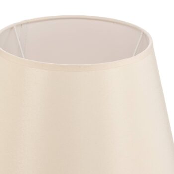Tienidlo na lampu Cone výška 18 cm, chintz ecru/biela
