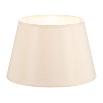 Tienidlo na lampu Cone výška 18 cm, chintz ecru/biela