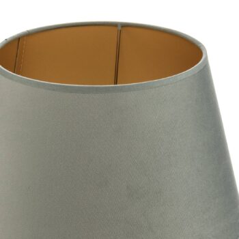 Tienidlo na lampu Cone výška 18 cm, mätovo zelená/zlatá