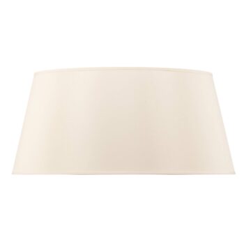 Tienidlo na lampu Cone výška 22,5 cm, chintz ecru/biela