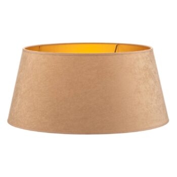 Tienidlo na lampu Cone výška 25,5 cm, béžová/zlatá