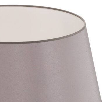 Tienidlo na lampu Cone výška 25,5 cm, chintz sivá/biela