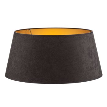 Tienidlo na lampu Cone výška 25,5 cm, grafit/zlatá