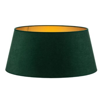 Tienidlo na lampu Cone výška 25,5 cm, tmavo zelená/zlatá