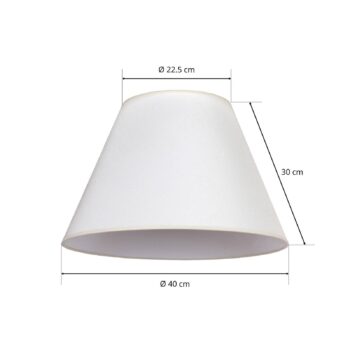 Tienidlo na lampu Pseudosofia lampa ekru/štruktúra