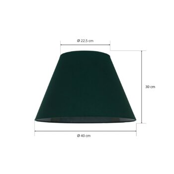 Tienidlo na lampu Pseudosofia stojaca lampa zelená