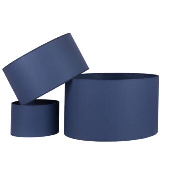 Tienidlo na lampu Roller Ø 25 cm, tmavomodrá