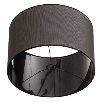 Tienidlo na lampu Roller Ø 50 cm, čierna/strieborná