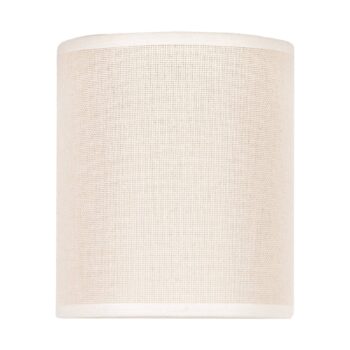 Tienidlo na lampu Roller, béžové, Ø 13 cm, výška 15 cm