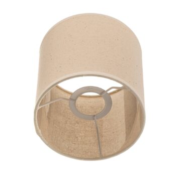 Tienidlo na lampu Roller, béžové, Ø 15 cm, výška 15 cm
