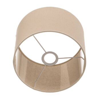 Tienidlo na lampu Roller, béžové, Ø 25 cm, výška 18 cm