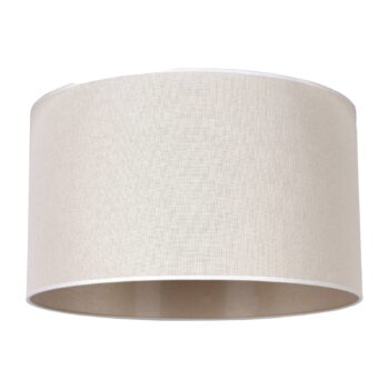 Tienidlo na lampu Roller, béžové, Ø 40 cm, výška 22 cm