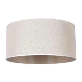Tienidlo na lampu Roller, béžové, Ø 50 cm, výška 24 cm