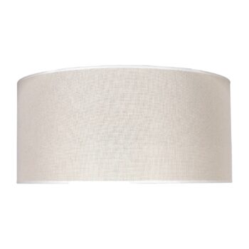 Tienidlo na lampu Roller, béžové, Ø 50 cm, výška 24 cm