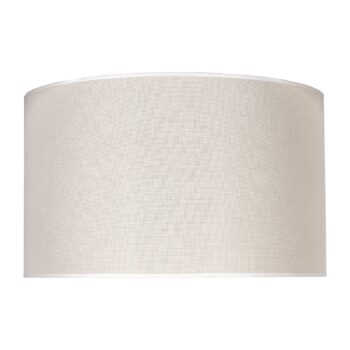 Tienidlo na lampu Roller, béžové, Ø 50 cm, výška 30 cm