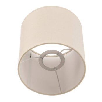 Tienidlo na lampu Roller ecru bavlna Ø15cm výška 15cm