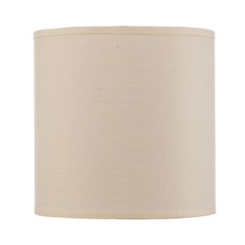 Tienidlo na lampu Roller ecru bavlna Ø15cm výška 15cm