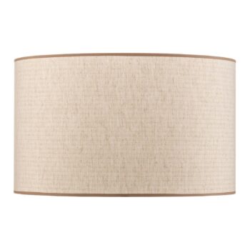 Tienidlo na lampu Roller, ecru, juta, Ø 50 cm, výška 30 cm